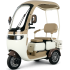 Elektrinis triratis su stogu E-GO X3 rudas Elektrinis triratis su stogu E-GO X3 rudas
